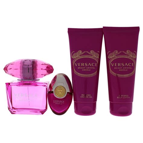 versace perfume set for women|versace signature perfume gift set.